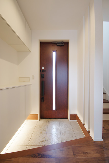ハーバーハウスの新築 家づくり 事例「ORGA　無垢×間接照明の洗練されたモダンハウス」