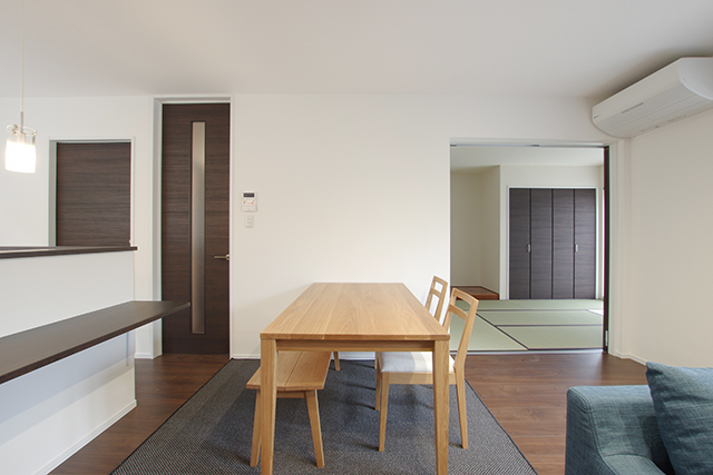 ハーバーハウスの新築 家づくり 事例「MIRAI 部屋数充実のゆったり共有型二世帯住宅」