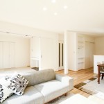 ハーバーハウスの施工事例　「GRANDE 空間をすっきりと使う、収納充実の家」　