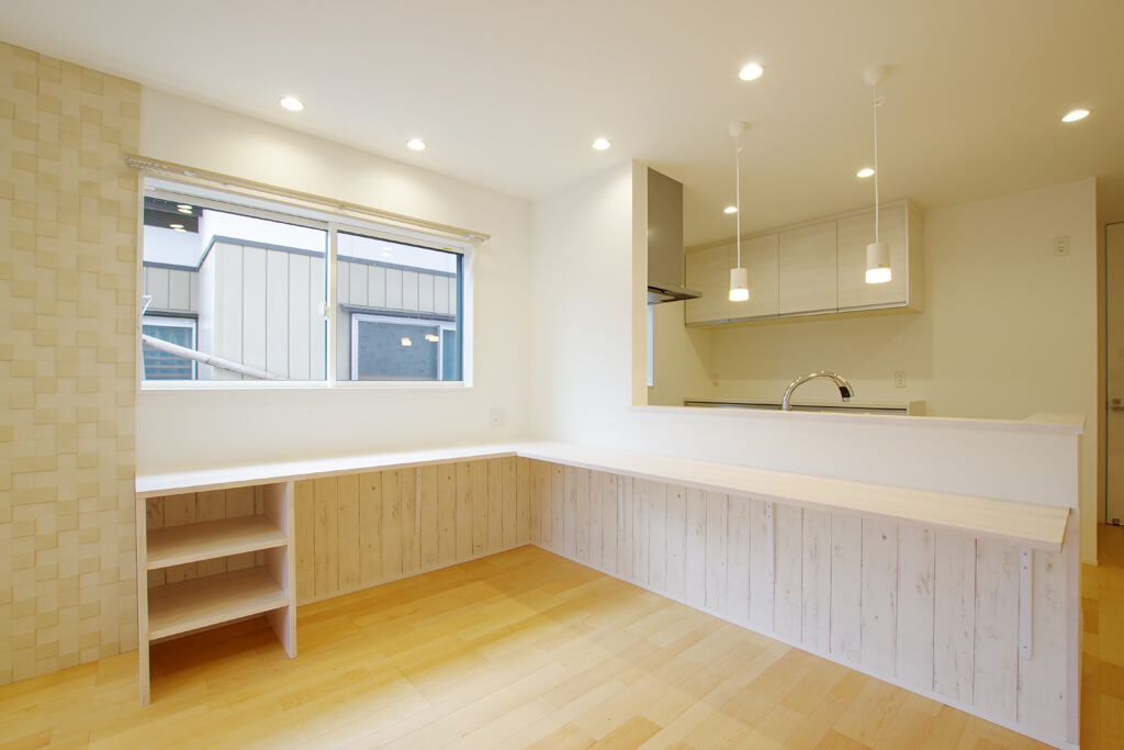 ハーバーハウスの新築 家づくり 事例「MIRAI 床暖房＆採光設計で機能性抜群！共有型二世帯住宅」