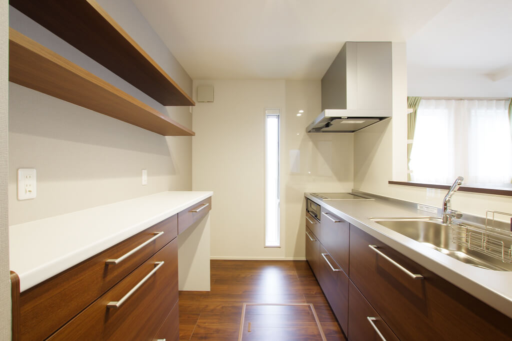 ハーバーハウスの新築 家づくり 事例「小上がりの畳スペースでゆったりくつろぐ家」