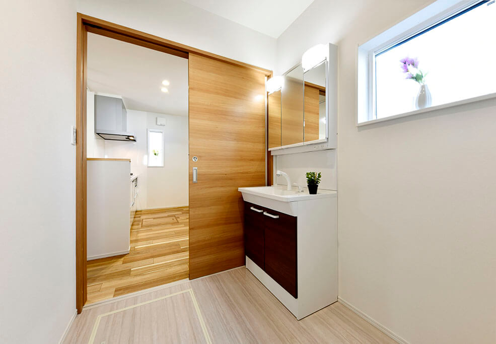 ハーバーハウスの新築 家づくり 事例「空間を有効活用した収納力のある家」
