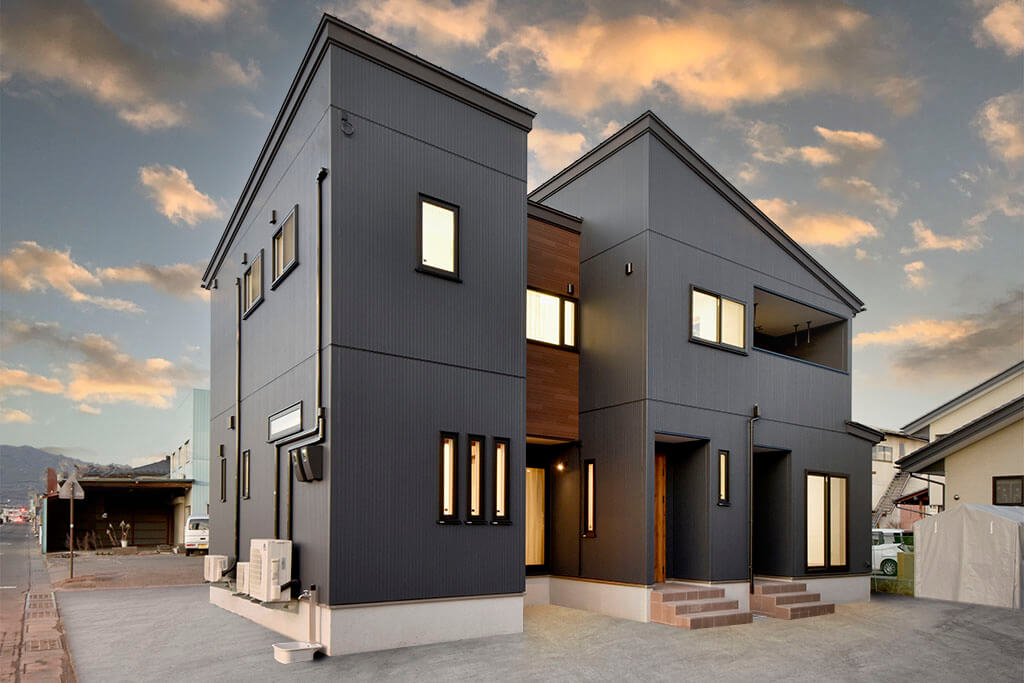 ハーバーハウスの新築 家づくり 事例「MIRAI シンプル＆オリジナリティ 2つのライフスタイルを両立した完全分離型二世帯住宅」