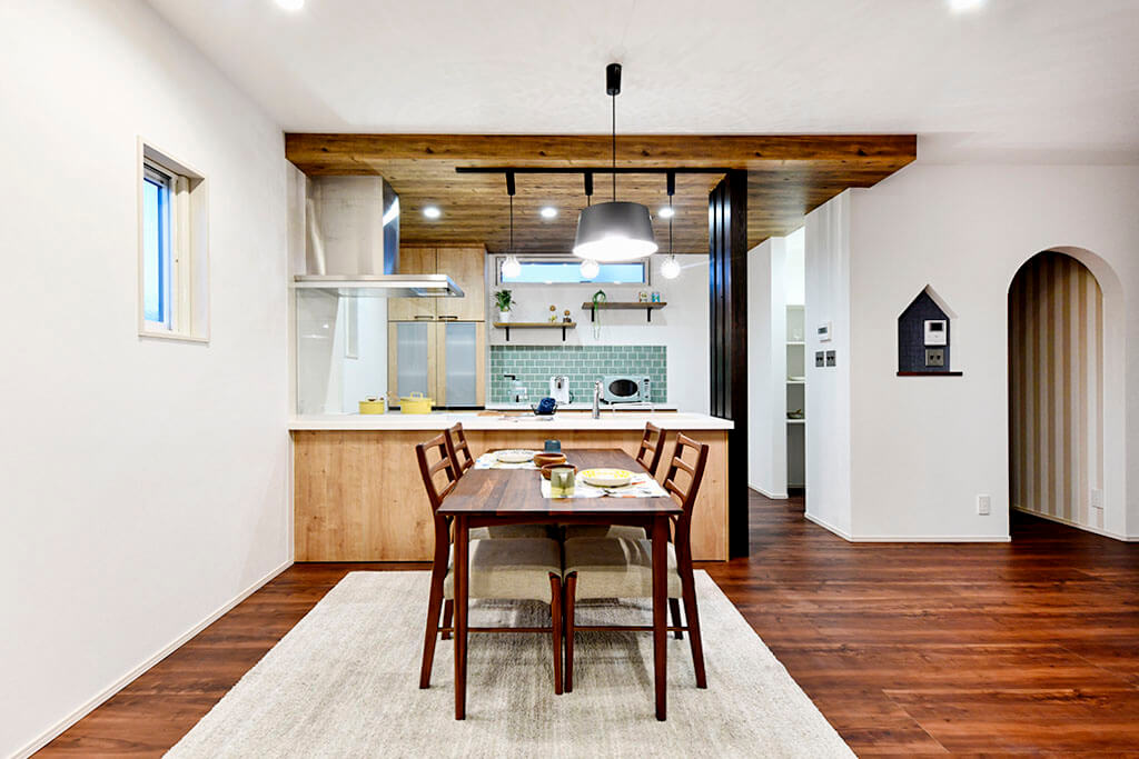ハーバーハウスの新築 家づくり 事例「MIRAI シンプル＆オリジナリティ 2つのライフスタイルを両立した完全分離型二世帯住宅」