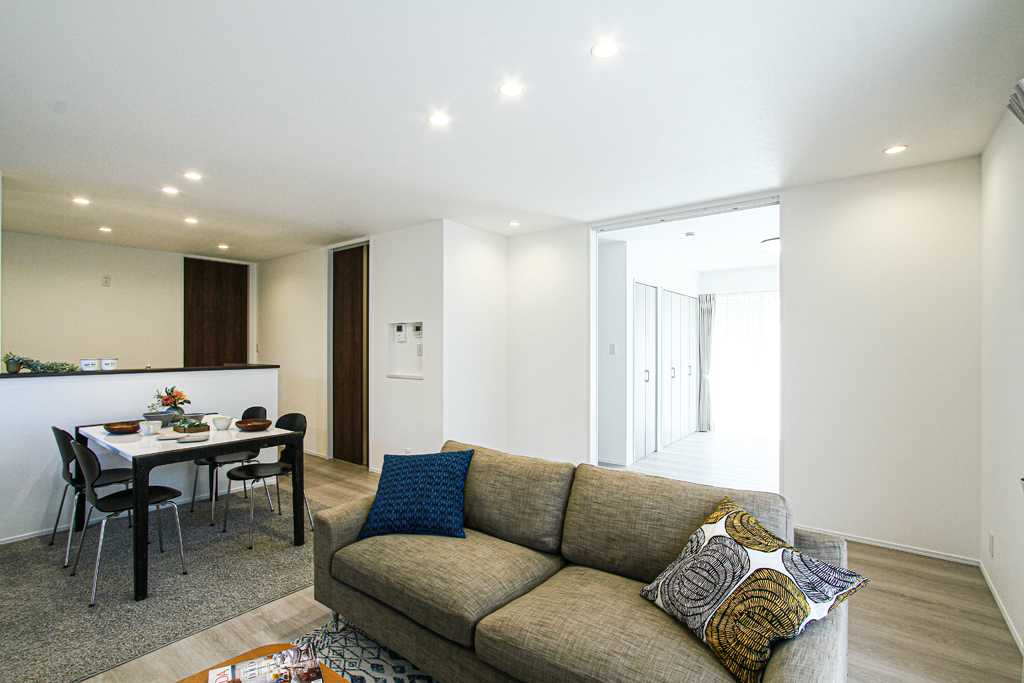 ハーバーハウスの新築 家づくり 事例「LDK＋1ルーム！1階だけで生活が完結できる暮らしやすい家」