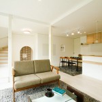 ハーバーハウスの施工事例　「塗り壁×無垢床 明るいカラーコーディネートの自然派住宅」（ECOLOGIA）　