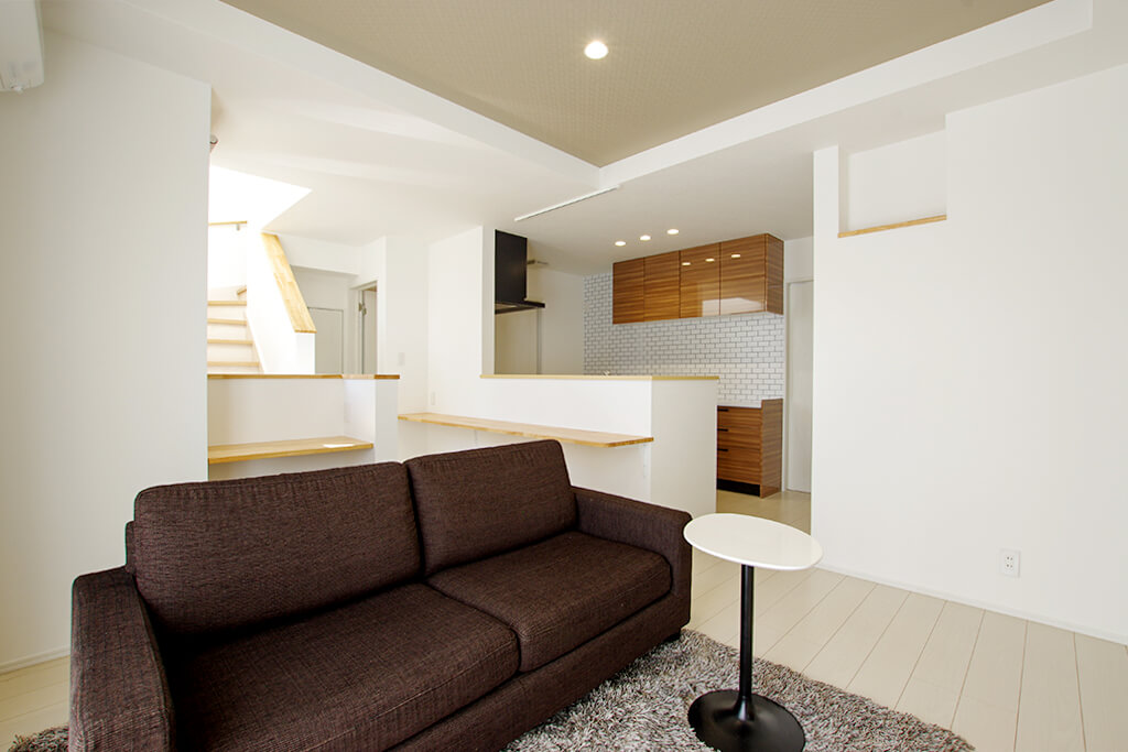 ハーバーハウスの新築 家づくり 事例「暮らし整う。最短キッチン動線×スッキリ見える空間設計の家」