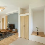 ハーバーハウスの施工事例　「LDKの和室や回遊型家事ラク動線で3世代が快適に暮らす家」(IZU)　