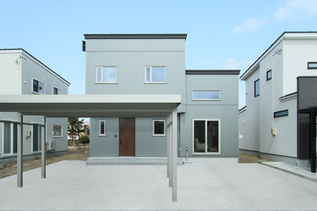 ハーバーハウスの新築 家づくり 事例「ORGA 子育て家族に嬉しい1階家事完結型×キレイな空気を保つ家」